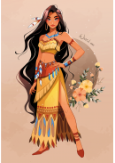 Pocahontas designer